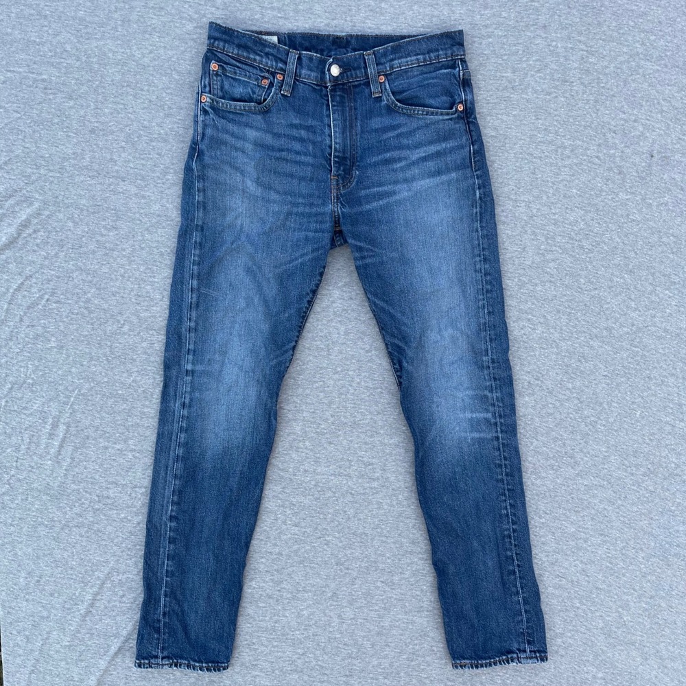 Levi's Premium 512 Jeans Mens 30 Blue Slim Tapered Stretch Denim Medium Wash